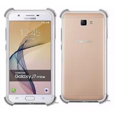 Case for Samsung Galaxy J7 Prime / On 7 (2016) / 4G LTE / Duos Anti Crack / Anti Pecah / Anti Shock Shockproof Elegant Softcase - Putih Bening Transparant