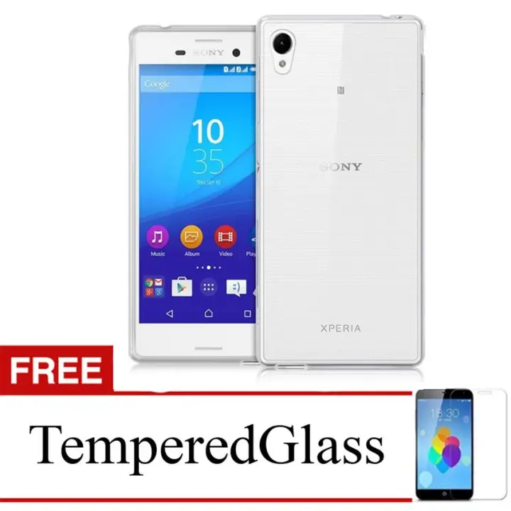 Case For Sony Xperia Z2 D6502 5 2 Clear Gratis Tempered Glass Ultra Thin Soft Case Lazada Indonesia