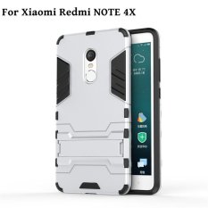 Case untuk Xiaomi Redmi Note 4X2017 HOT SELL Armor Hard Plastic + Soft Silicone/TPU Ponsel Case /Anti Jatuh Ponsel Cover/Tahan Guncangan Phonecase/Ponsel Pelindung untuk Xiaomi Redmi Note 4 X/Xiaomi RedmiNote4x /Xiaomi Merah Mi Note 4 X/redmi Note4X-Intl