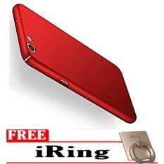 Case Hard Frosted PC Back Cover 360 Full Protection Housing For OPPO F1s / A59 – Red FREE Iring