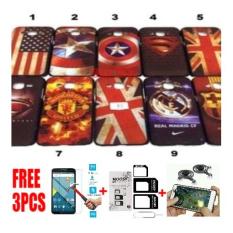 Case Hardcase Karakter Gambar Samsung Galaxy J2 Prime Free Tempered Glass+Noosy Pembuka Kartu Handphone+Joystick