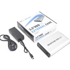 Case Hardisk Hdd External Casing 3.5 Inch Sata - Black