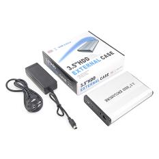 Case Hardisk Hdd External Casing 3.5 Inch Sata - Silver