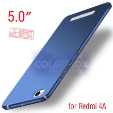 Case Mate Anti Fingerprint Hybrid Case Baby Skin Xiaomi redmi 4A Baby Soft Babby Redmi4x Skin Xiaomi redmi 4A Hardcase Xiaomi Redmi 4A / Hardcase Xiaomi Redmi 4A - Blue