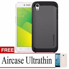 Case Slim Armor Hard Protective For Oppo Neo 9 + Ultrathin - Hitam