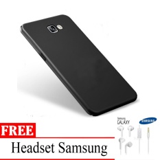 Casing Handphone / Softcase Anti Minyak Baby Skin Case Black Matte Ultra slim Untuk Samsung Galaxy A5 2017 / A520 / LTE + free Headset Samsung