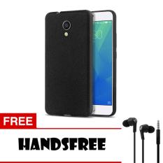 Case Slim Black Matte Meizu M5s Softcase Black + Free Handsfree