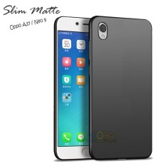 Case Slim Black Matte Oppo Neo 9 / A37 / A37F Baby Skin Softcase Ultra Thin Jelly Silikon Babyskin