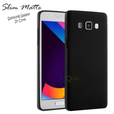 Case Slim Black Matte Samsung Galaxy J7 Core Baby Skin Softcase Ultra Thin Jelly Silikon Babyskin
