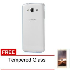 Case Softcase Ultrathin for Samsung Galaxy Grand 2 / G7102 - Clear + Free Tempered Glass