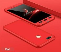 Case Xiaomi Mi 5X 360 Degree Mi5x + Tempered Glass Biasa - Merah