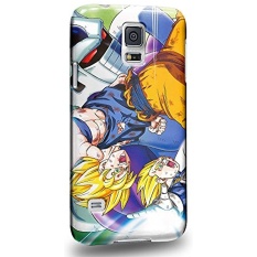 Case88 Premium Designs Dragon Ball Z GT AF Son Gohan Super Saiyan Goku & Vegeta VS Kooler Protective Snap-on Hard Back Case Cover for Samsung Galaxy S5 - intl