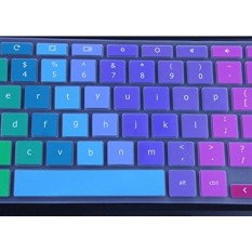 CaseBuy Ultrathin Colorful Keyboard Kulit Cover untuk 2017 Terbaru Acer Premium R11 11.6/Chromebook 11 CB3-131/Chromebook R 11 CB5-132T/13.3