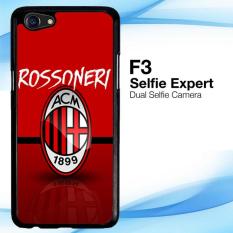 Casing Custom ac milan rossoneri OPPO F3 Case Cover Hardcase