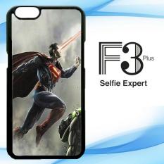 Casing Custom Batman VS Superman Movies Fight OPPO F3 Plus Case Cover Hardcase