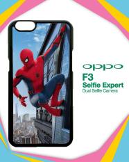 Casing Custom Hardcase OPPO F3 spiderman homecoming 2017 Z4988 Case Cover