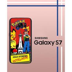Casing Custom Hardcase Polycarbonate Hp Samsung Galaxy S7 Case Cover POKEMON JOGJA W3970