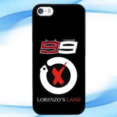 Casing Custom Jorge Lorenzo 99 IPHONE 5 5S Case Cover Hardcase
