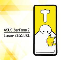 Casing gambar motif HARDCASE untuk hp Asus ZenFone 2 Laser ZE551KL Baymax X Pikachu E0587