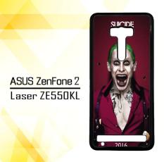 Casing gambar motif HARDCASE untuk hp Asus ZenFone 2 Laser ZE551KL Suicide Squad Movies Joker Poster 2016 M00040