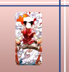 Casing gambar motif HARDCASE untuk hp Asus ZenFone 3 ZE520KL Monkey D Luffy Gear Second