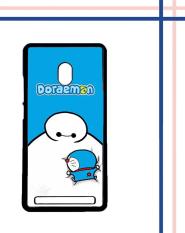 Casing gambar motif HARDCASE untuk hp Asus ZenFone 6 Doraemon x Baymax E0543