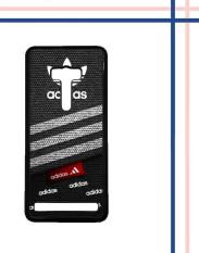 Casing gambar motif HARDCASE untuk hp Asus ZenFone Selfie ZD551KL ADIDAS W3876