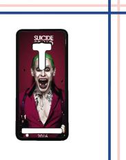 Casing gambar motif HARDCASE untuk hp Asus ZenFone Selfie ZD551KL Suicide Squad Movies Joker Poster 2016 M00040