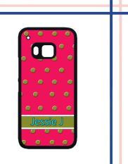Casing gambar motif HARDCASE untuk hp HTC One M9 bubble gold T0061