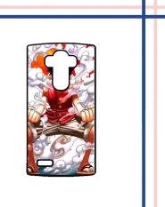 Casing gambar motif HARDCASE untuk hp LG G4 Non Stylus Monkey D Luffy Gear Second