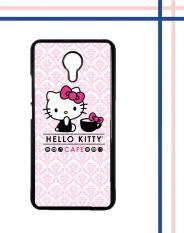 Casing gambar motif HARDCASE untuk hp Meizu M3 Note hello kitty cafe L0765