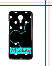 Casing gambar motif HARDCASE untuk hp Meizu M3 Note mickey polkadot T0083