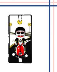 Casing gambar motif HARDCASE untuk hp Sony Xperia C5 Ultra C5 semar otw with vespa L0775