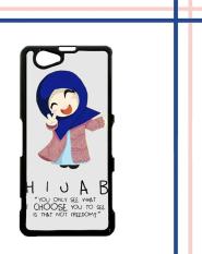 Casing gambar motif HARDCASE untuk hp Sony Xperia Z1 Compact HIJAB W3902