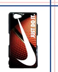 Casing gambar motif HARDCASE untuk hp Sony Xperia Z2 Compact NIke Just Do it Glitter Basket Ball