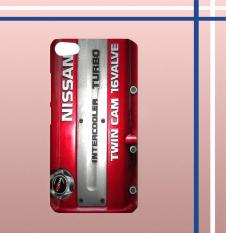 Casing gambar motif HARDCASE untuk hp Vivo V5 Plus Nissan sr20det JDM Engine