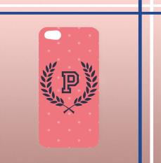 Casing gambar motif HARDCASE untuk hp Xiaomi Mi 5C pink polkadot T0200
