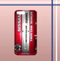 Casing gambar motif HARDCASE untuk hp Xiaomi Mi 6 Plus Nissan sr20det JDM Engine