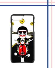 Casing HARDCASE Bergambar iPhone 7 Plus semar otw with vespa L0775 Case Cover