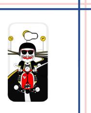 Casing HARDCASE Bergambar Motif Untuk Handphone Samsung Galaxy A3 2017 SM-A320 semar otw with vespa L0775 Case Cover