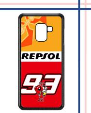 Casing HARDCASE Bergambar Motif Untuk Samsung Galaxy A8+ A8 Plus 2018 Honda Repsol 93 W5023 Case