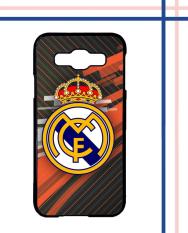 Casing HARDCASE Bergambar Motif Untuk Samsung Galaxy E5 Real Madrid FC Logo Black E1442 Case