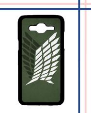 Casing HARDCASE Bergambar Motif Untuk Samsung Galaxy J2 2016 SM-J210 Attack on Titan Survey Logo