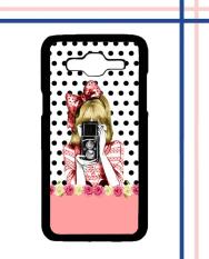 Casing HARDCASE Bergambar Motif Untuk Samsung Galaxy J2 PRIME Camera Vintage Girl E0619