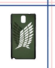 Casing HARDCASE Bergambar Motif Untuk Samsung Galaxy NOTE 3 Attack on Titan Survey Logo