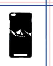 Casing HARDCASE Bergambar Motif Untuk Xiaomi Redmi 3 Prime Peta Indonesia