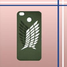 Casing HARDCASE Bergambar Motif Untuk Xiaomi Redmi 4X Attack on Titan Survey Logo