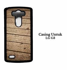 Casing Hardcase LG G3 Wooden floor Custom Case Cover