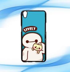 Casing Hardcase OPPO F1 PLUS Case Cover Baymax vs cat