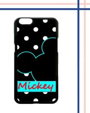 Casing HARDCASE untuk hp Oppo A57 A39 mickey polkadot T0083
